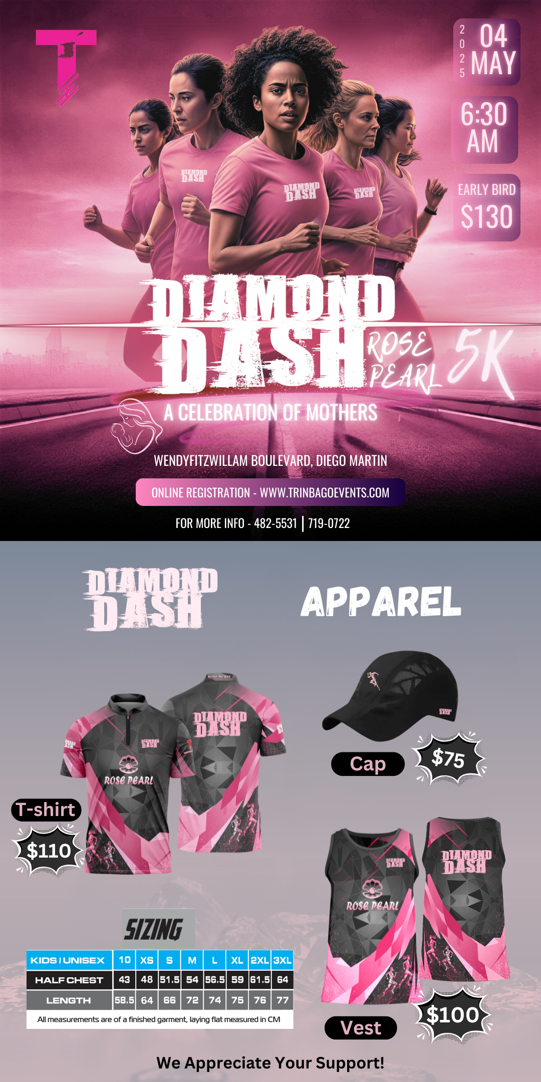 Diamond Dash Events Team