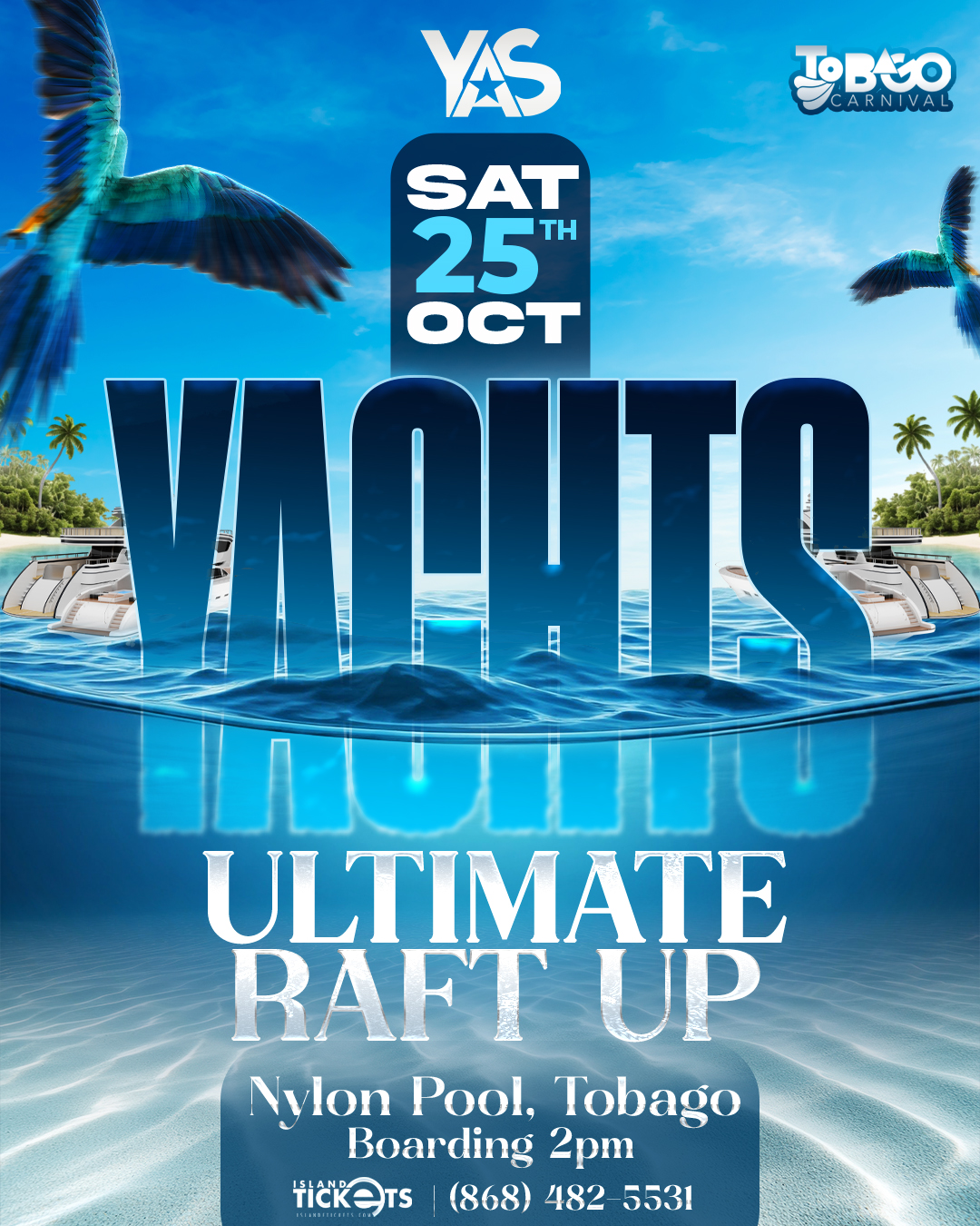 YACHTS – Raft Up Tobago