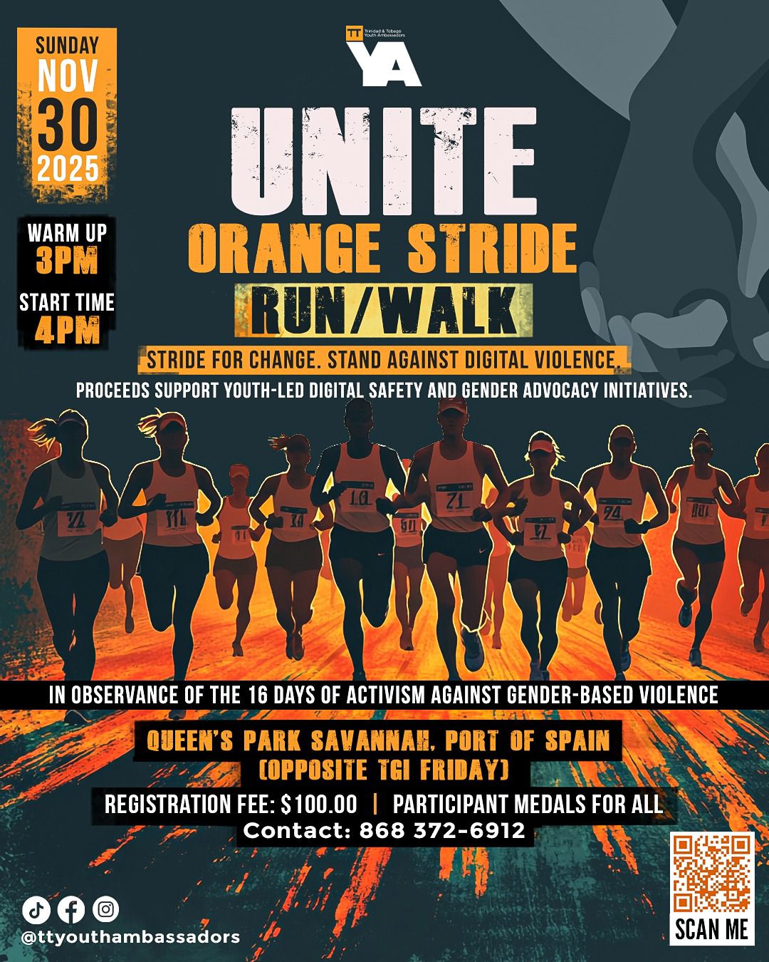 Unite Orange Stride Run/Walk