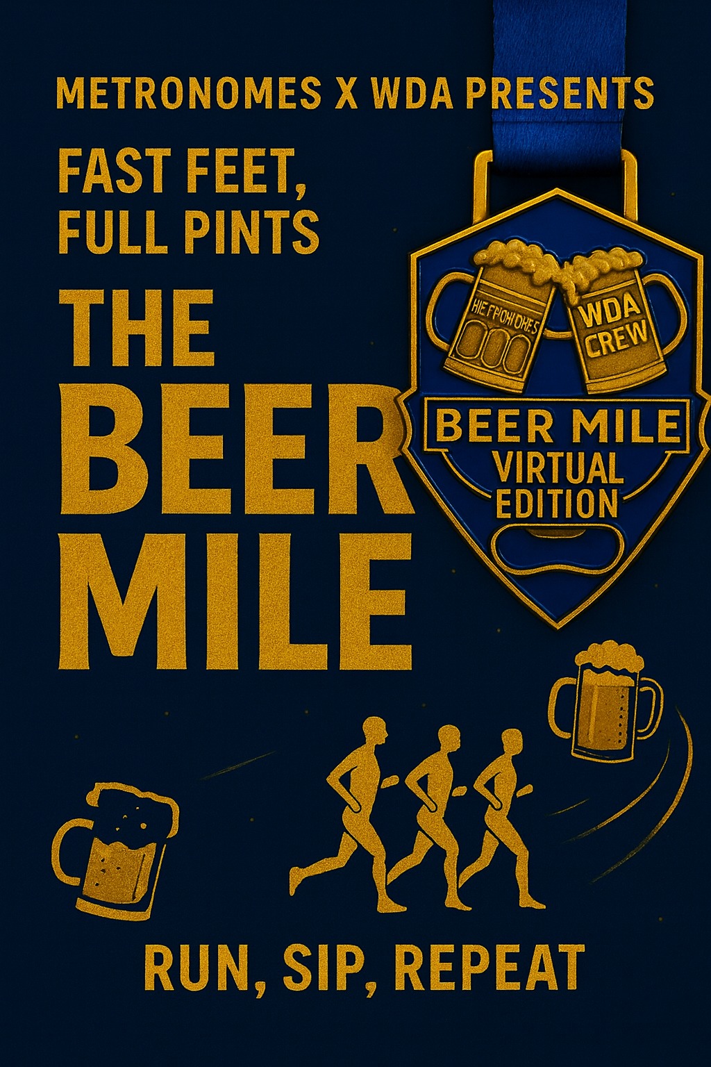 BEER MILE Virtual Edition
