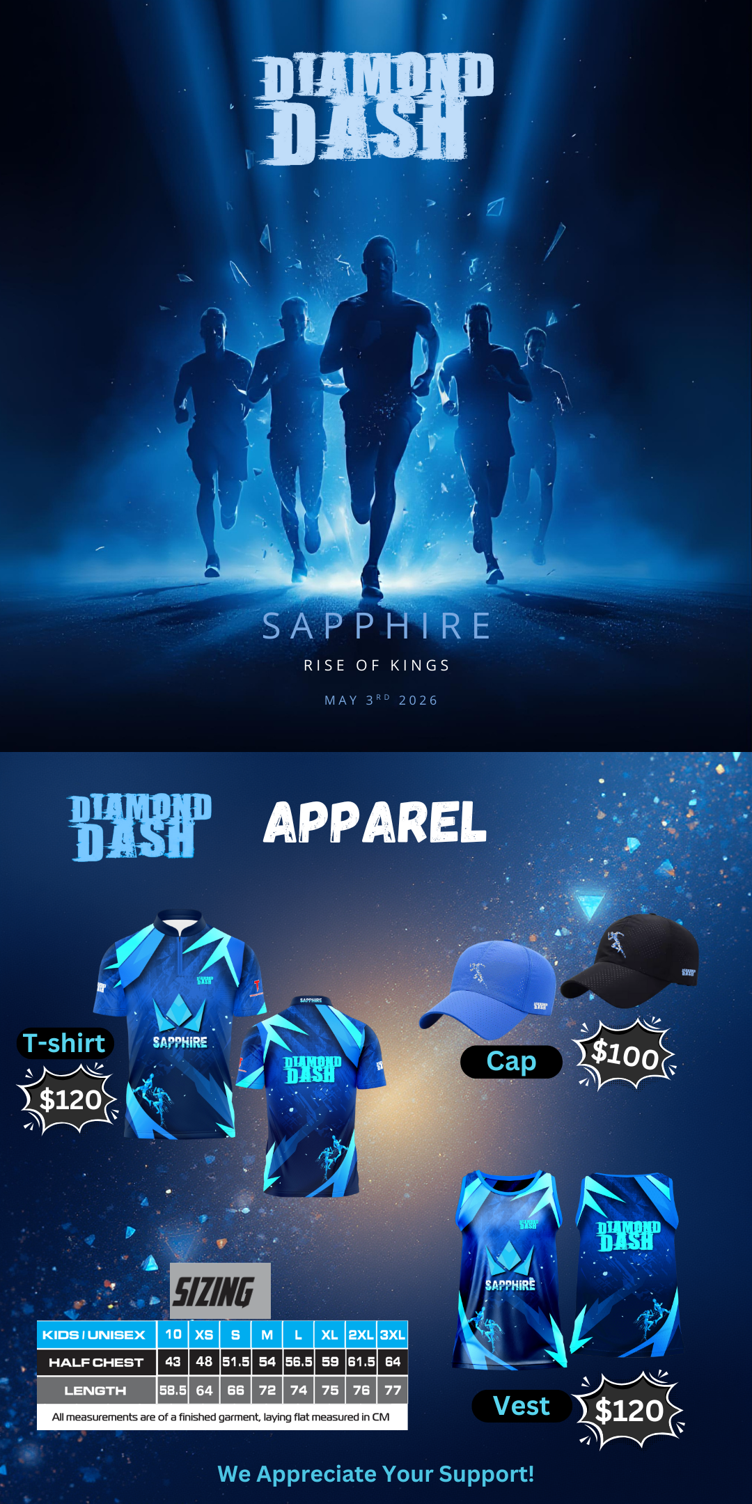 Diamond Dash Events Team