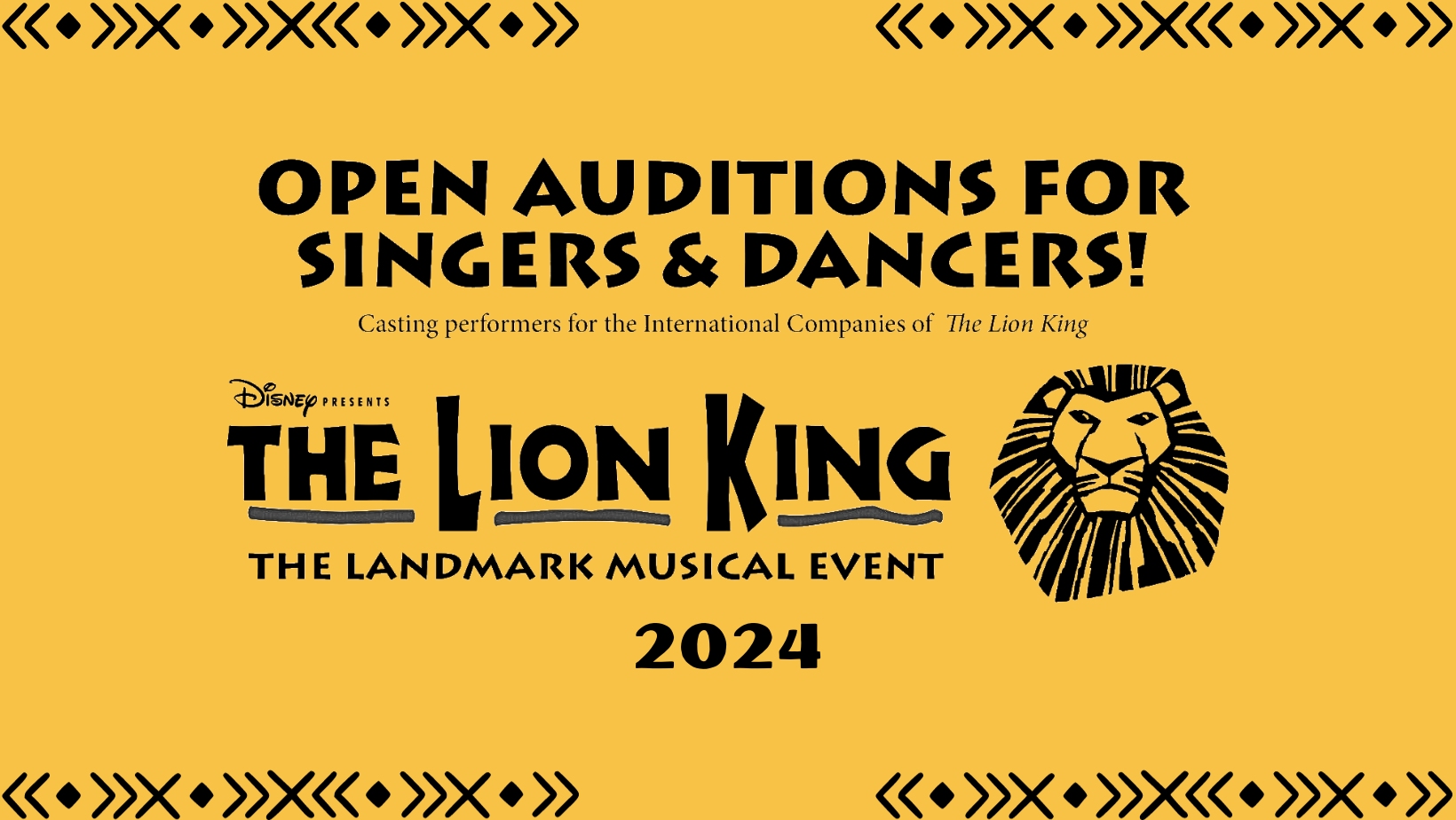 Disney S The Lion King TT Casting 2024 Trinbago Events   414926641 857192643073864 6900460440708031783 N 