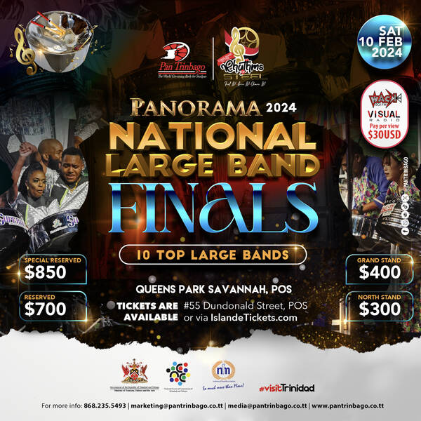 Large Band Finals National Panorama 2024 Trinbago Events