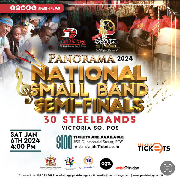 SMALL BAND SEMIFINALS NATIONAL PANORAMA 2024 Trinbago Events