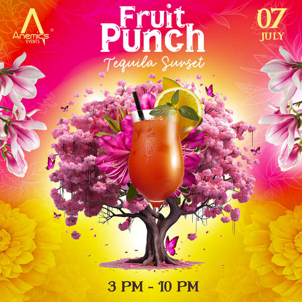 FRUIT PUNCH – TEQUILA SUNSET