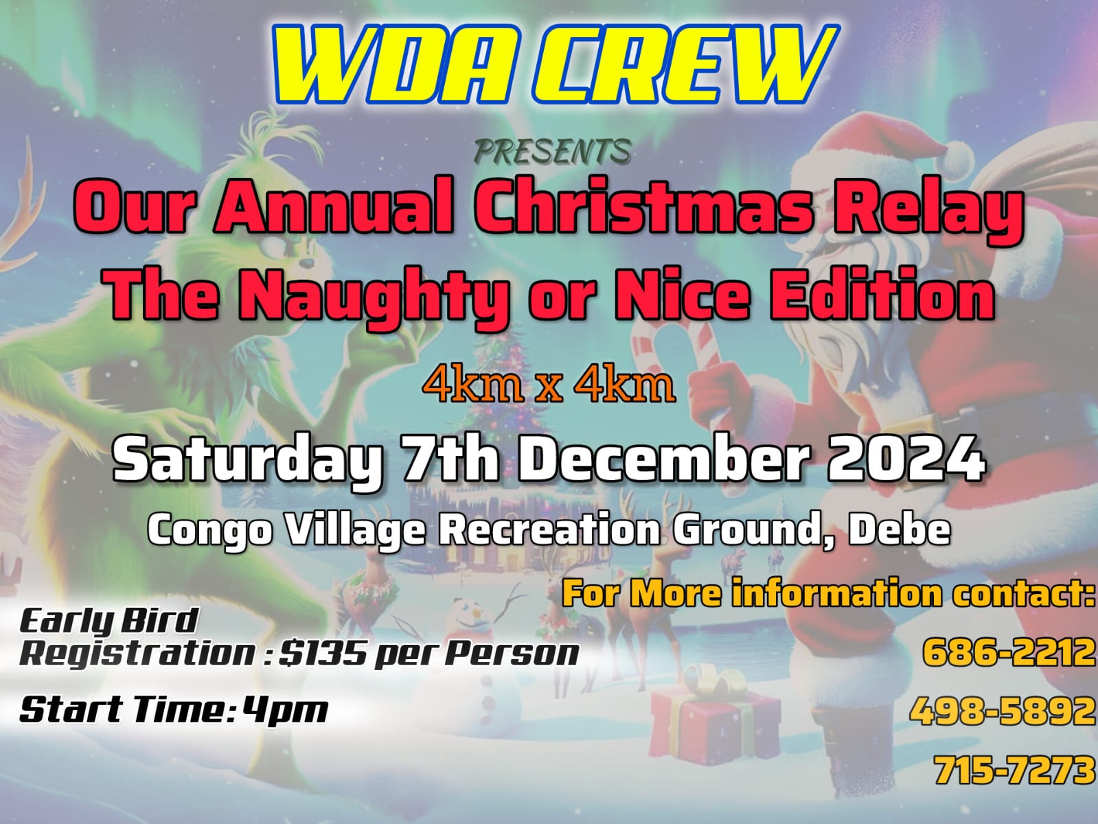 WDA Christmas Relay 2024