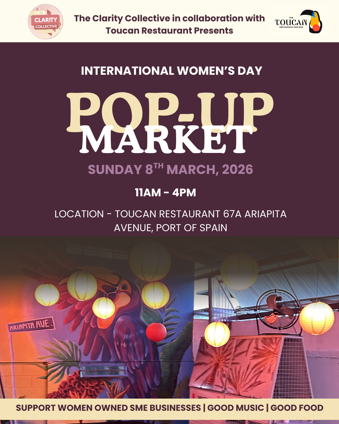 International Women’s Day – Pop Up Market