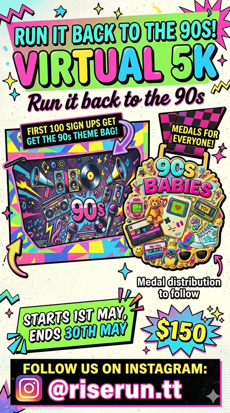 90s Baby Virtual 5k