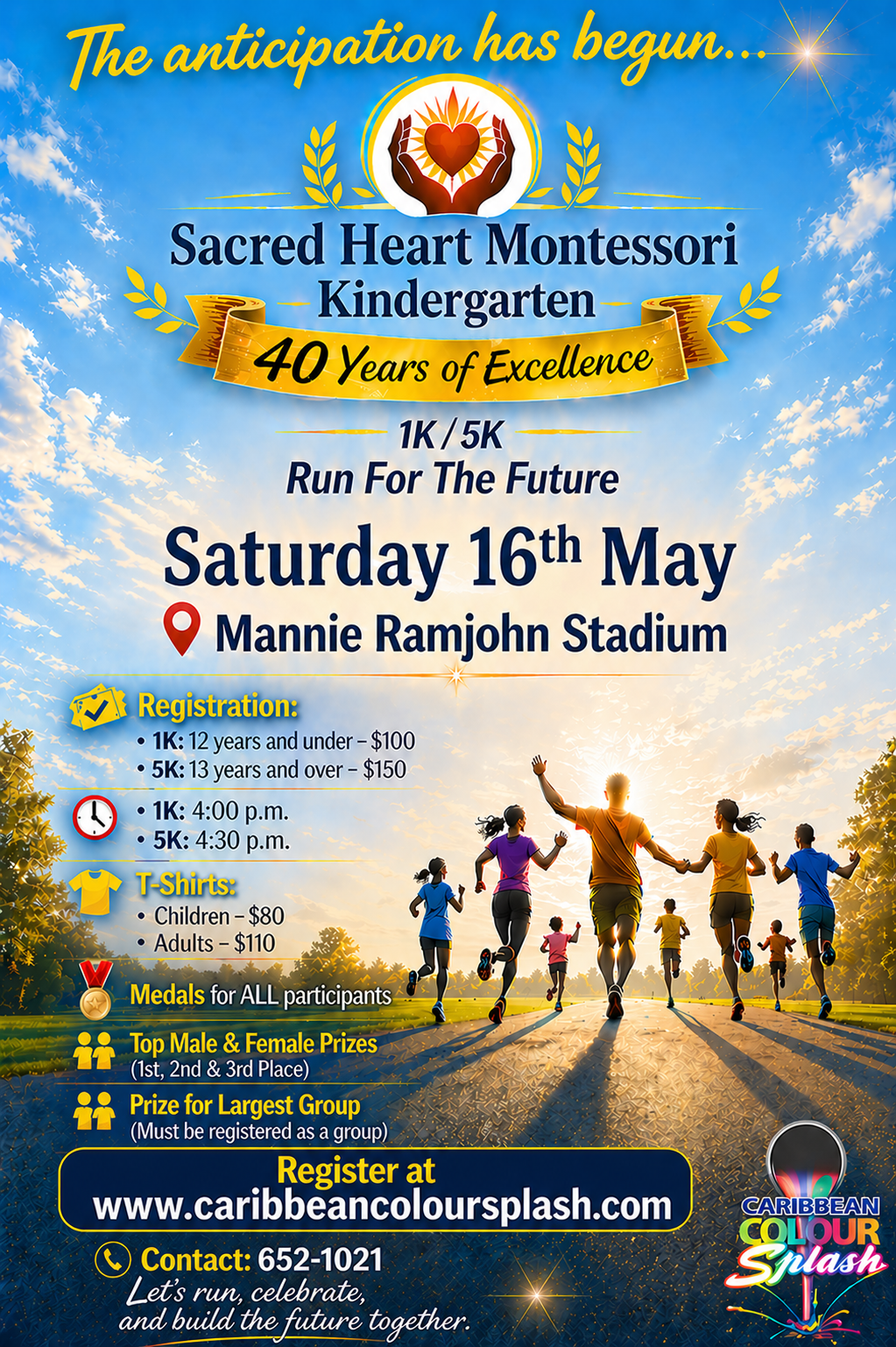 Sacred Heart Montessori 1K / 5K Community Event
