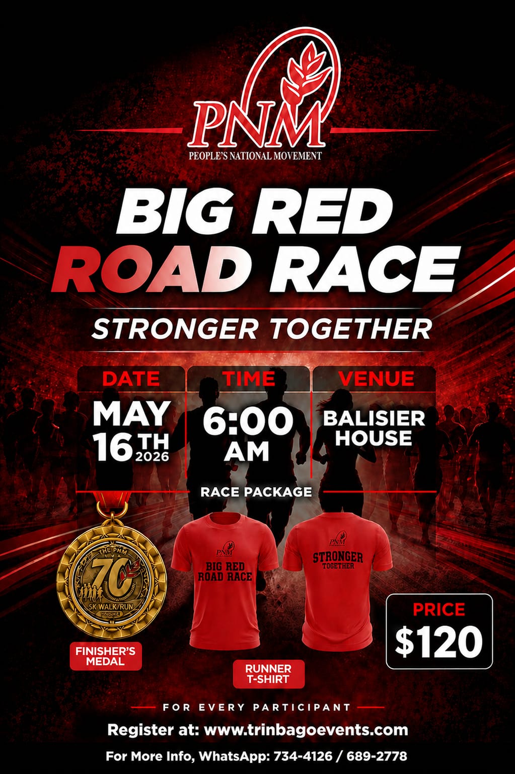 Big Red Road Race 2026 – Celebratory Registration