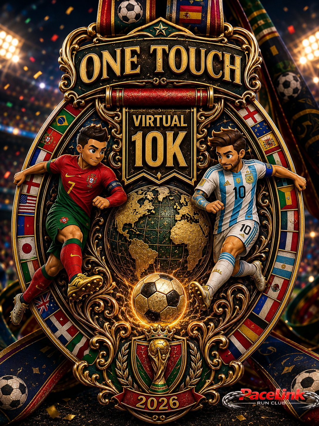 ⚽️ONE TOUCH VIRTUAL 10K ⚽️