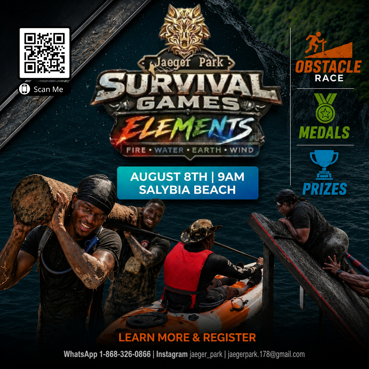 Jaeger Park Survival Games “Elements”