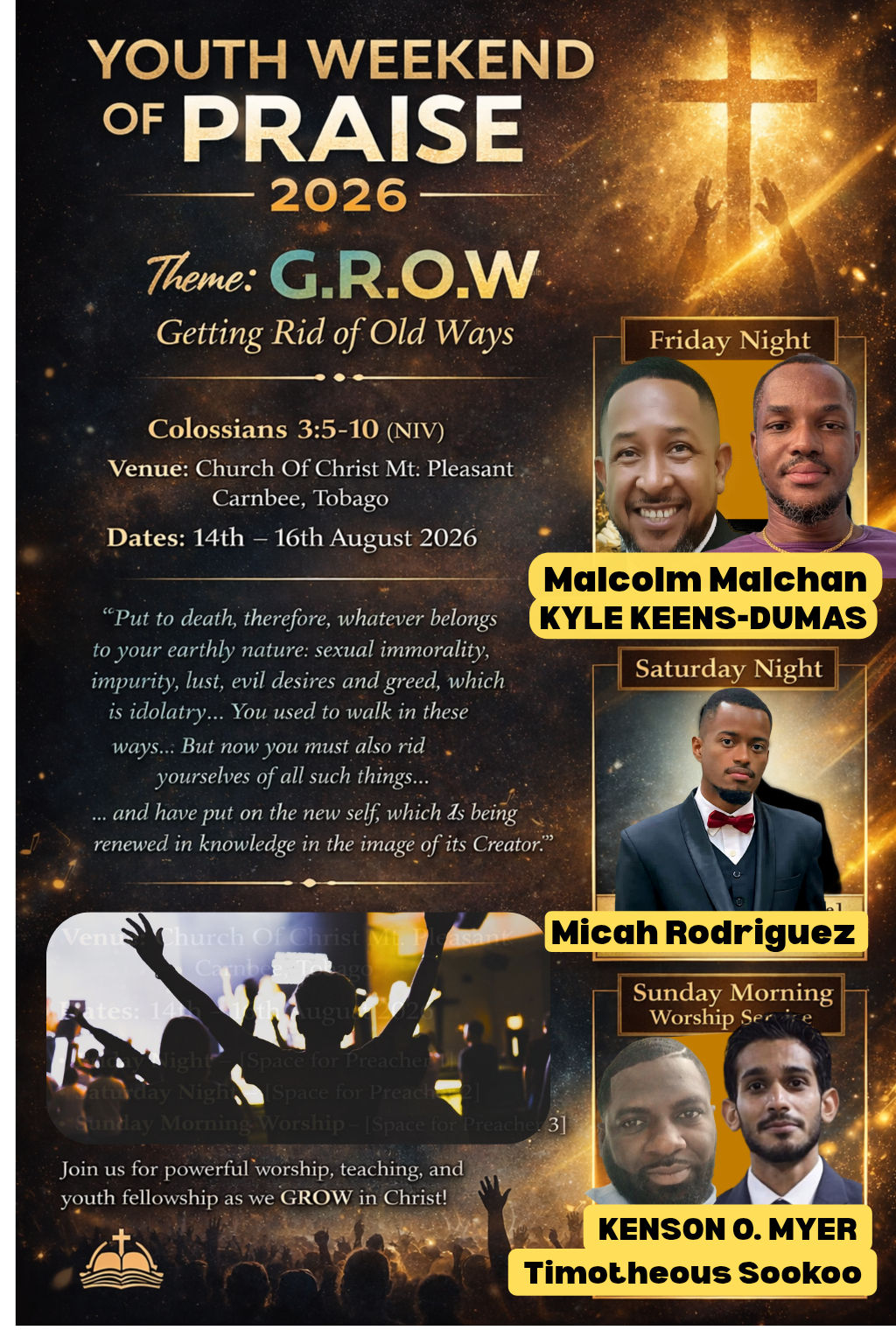 YOUTH WEEKEND OF PRAISE