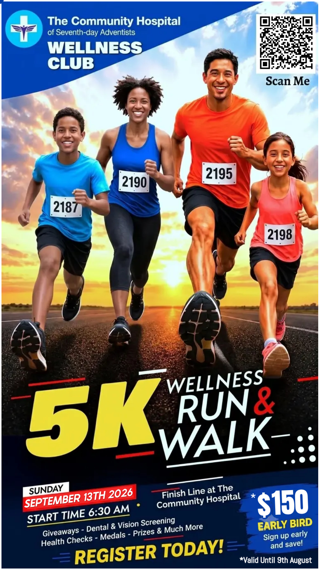 Community Hospital Wellness 5K & Fun Run / Walk