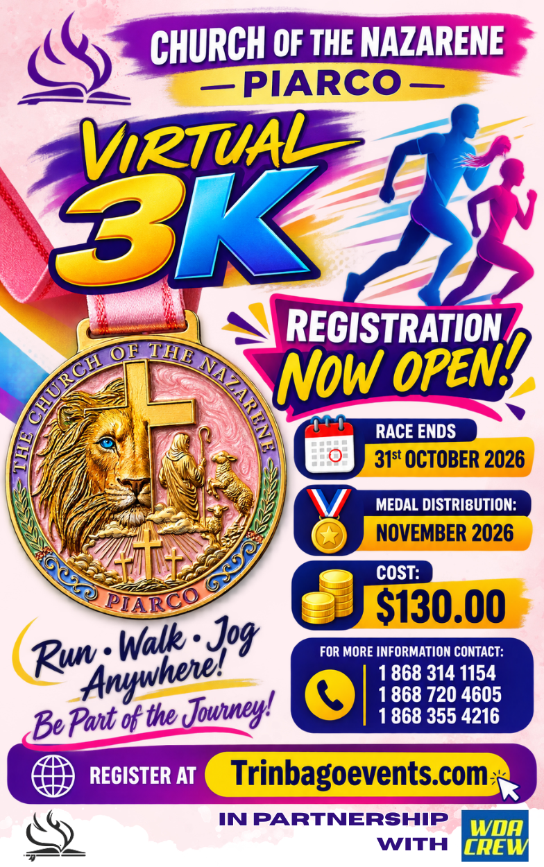 Piarco Church of the Nazarene Virtual 3K